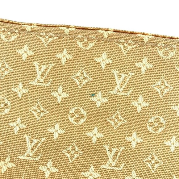 LOUIS VUITTON M92505 sack marie kate Hand Bag Monogram Mini Canvas Beige - Picture 4 of 14